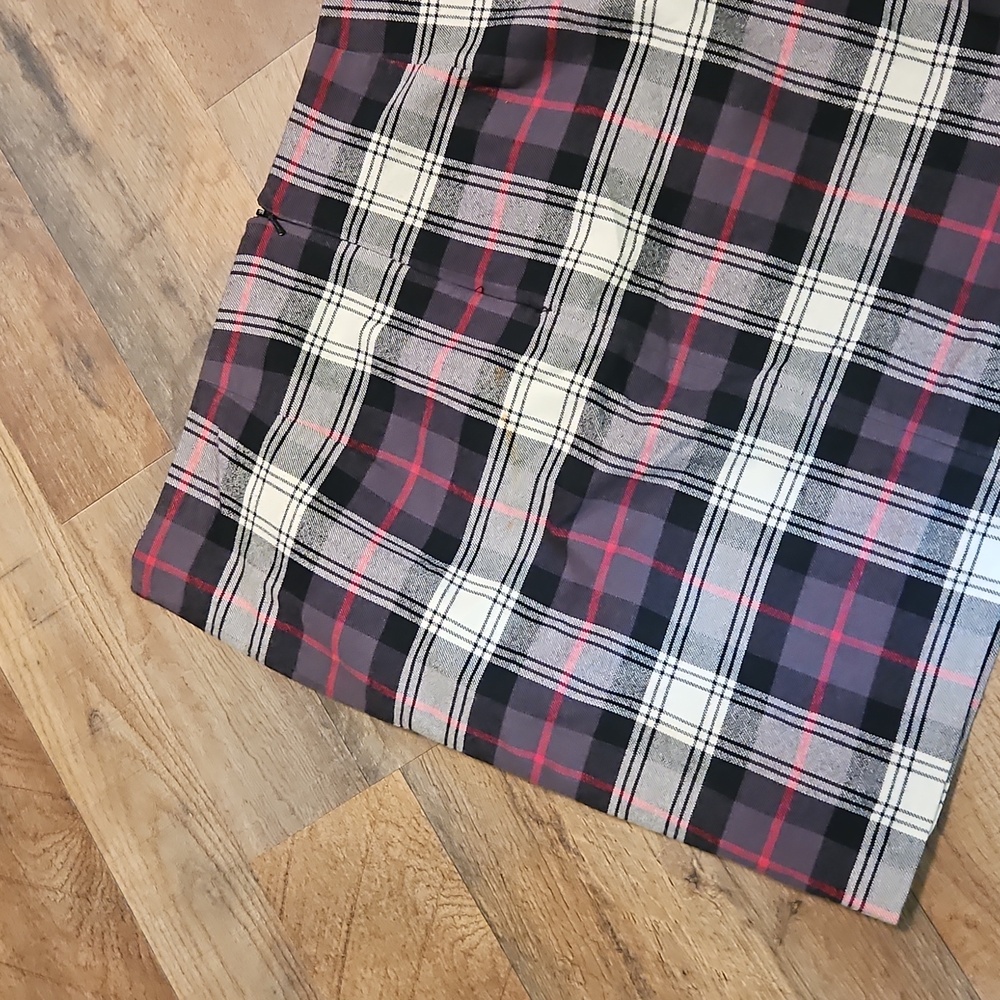 👗Tommy Hilfiger Pink and Black Mini Pencil Skirt Work - Picture 6 of 9